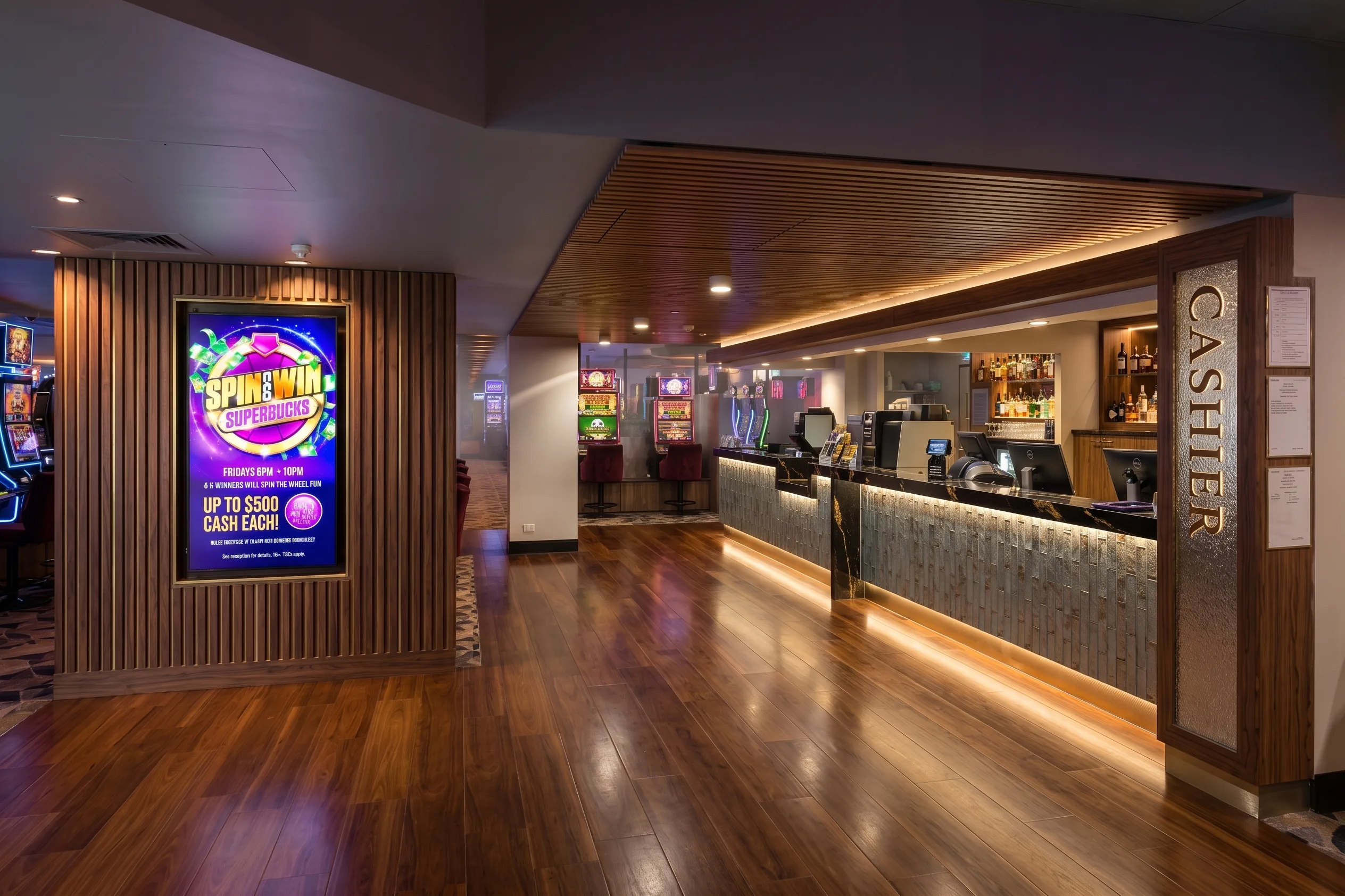 Lounge and Gaming Bars